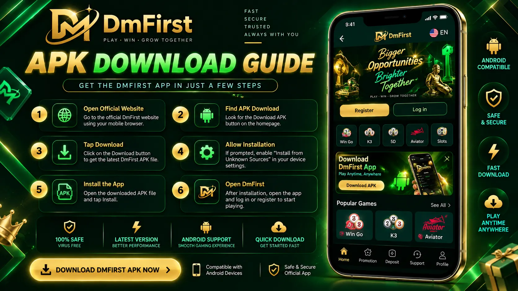 DMFirst APK download and installation guide